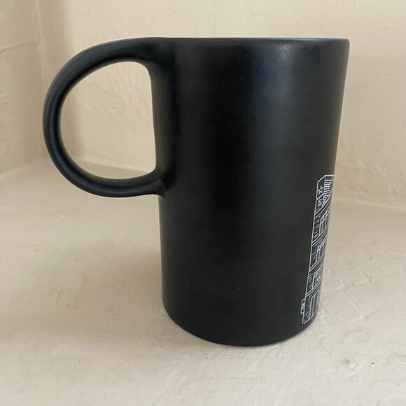 Starbucks Reserve Roastery Chicago Coffee Mug 10 Oz Black White Tea - Picture 3 of 5